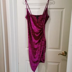 4/$20 Purple velvet/velour dress